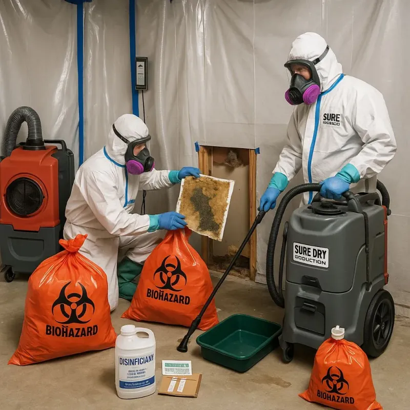 Contaminated Water Handling Protocols process in Clarendon Hills, IL