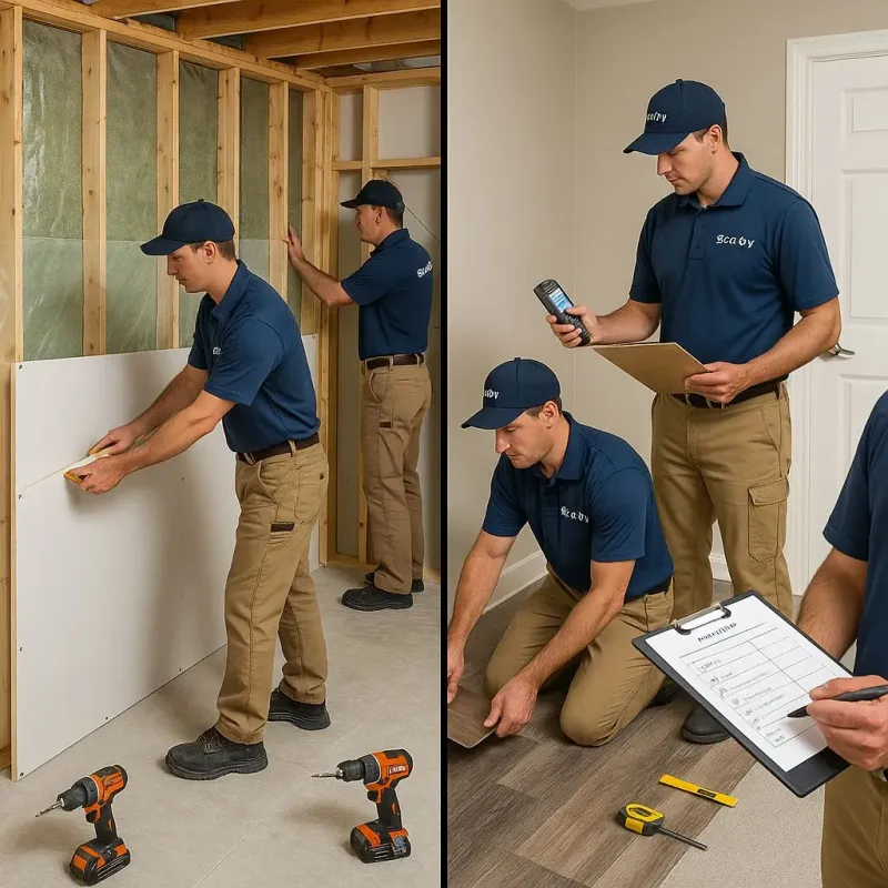 Repairs and Reconstruction process in Clarendon Hills, IL