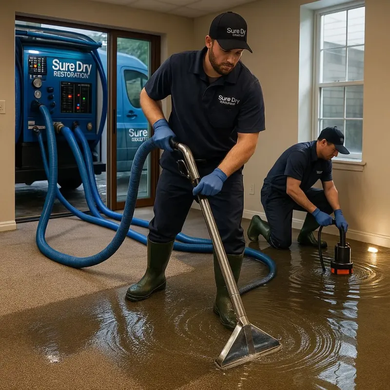 Water Extraction and Removal process in Clarendon Hills, IL